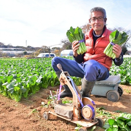 城田朝成さん　都筑区折本町